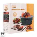 صفحه داغ گریل زغالی DENX مدل DX2812 - تصویر 2