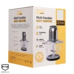 خردکن استیل چندکاره 3 لیتری DENX مدل DX3208 - تصویر 10